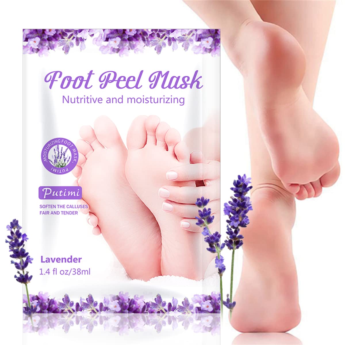 ZIBUYU Rose Exfoliating Foot Peel Mask for Dead Skin Removal for Women,Peeling Feet Mask,Foot Hydrating Sock Pedicure Essential Make Your Feet Baby Soft & Repair Rough Heels 2 Pairs ZIBUYU Rose Exfoliating Foot Peel Mask for Dead Skin Removal for Women,Peeling Feet Mask,Foot Hydrating Sock Pedicure Essential Make Your Feet Baby Soft & Repair Rough Heels 2 Pairs